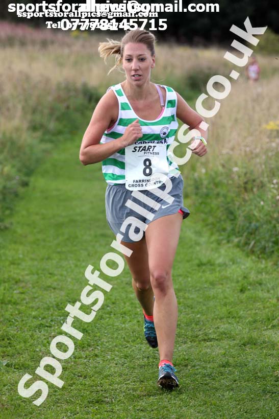Senior womens relay, Sunderland Harriers Cross Country, Farrington, Sunderland. Photo: David T. Hewitson/Sports for All Pics